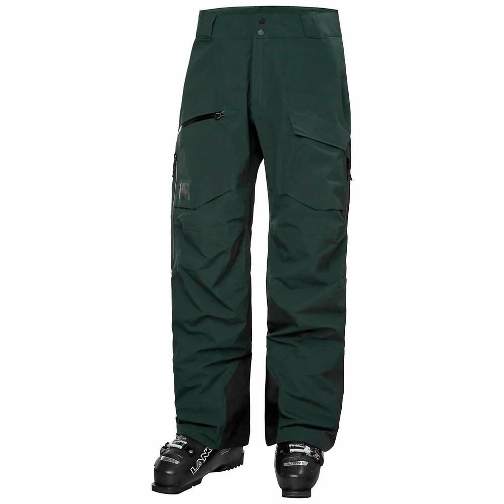 NEW HELLY HANSEN men's ridge infinity shell pant in darkest spruce